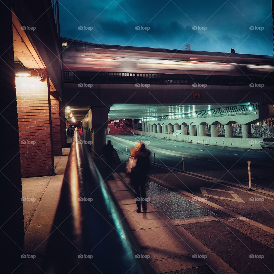 Motion blur from this lovely evening