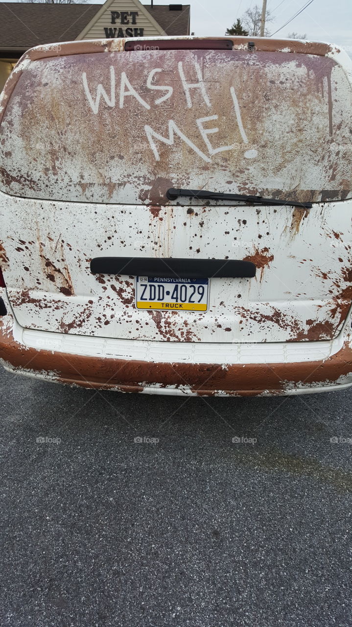 Dirty Car...Please Wash