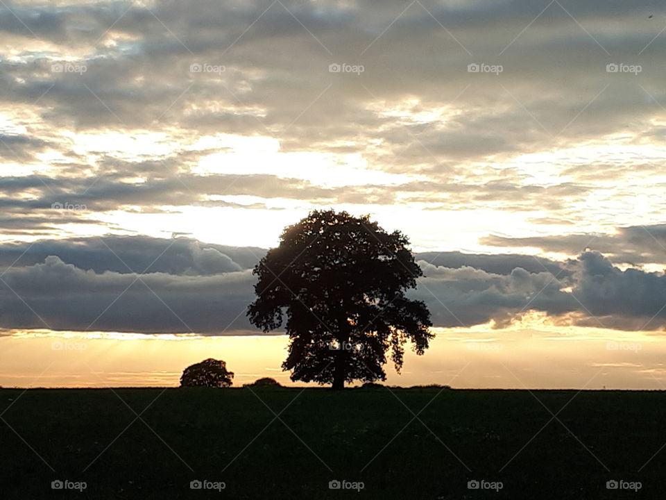 Sunset, No Person, Landscape, Dawn, Sky