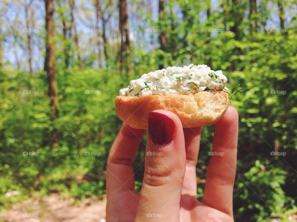 Nature, Summer, Hand, Food, Leaf