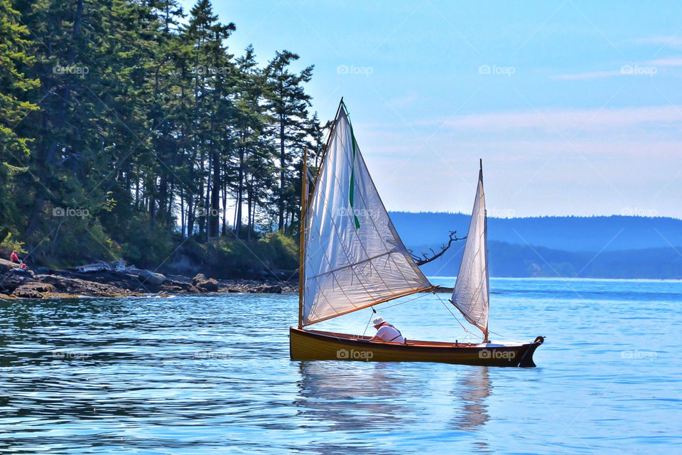 Sunset sail