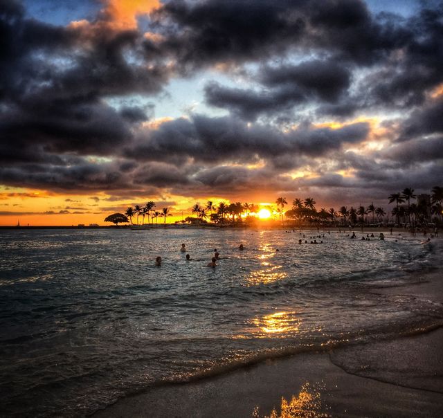 Hawaiian sunset