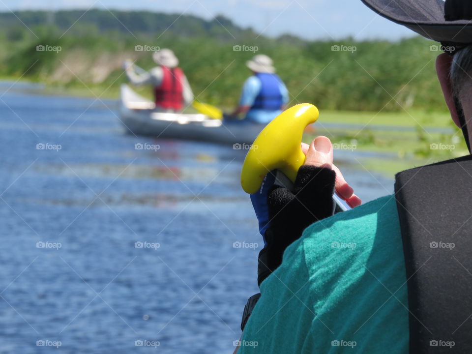 Canoe expedition through Sheboygan Marsh 