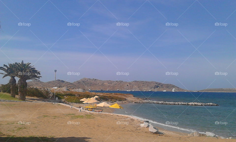 paros beach Greece