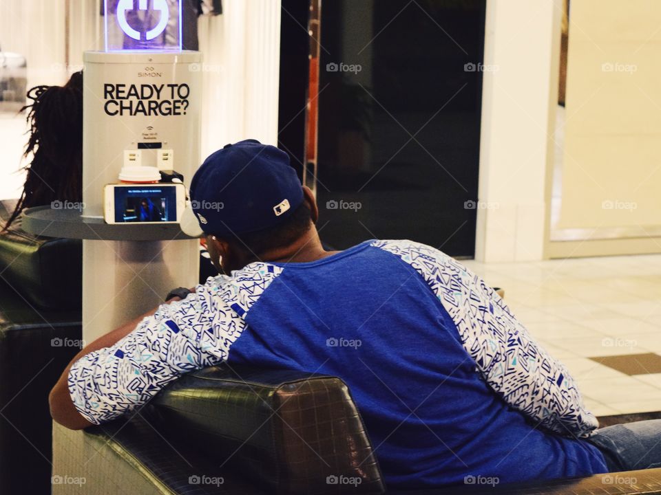 People, Adult, Indoors, Furniture, One