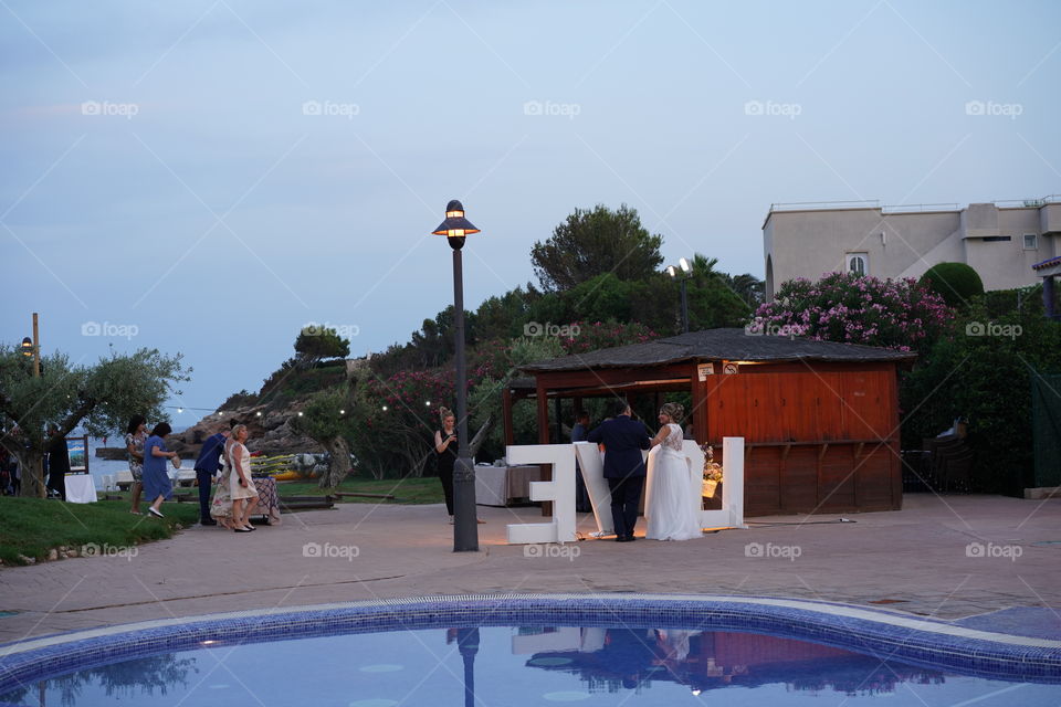 boda frente al mar