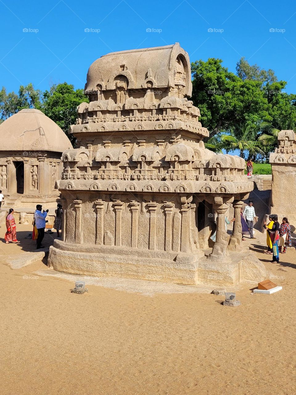 Indian Temper Photo  Mahabalipuram Chennai Tamil Nadu