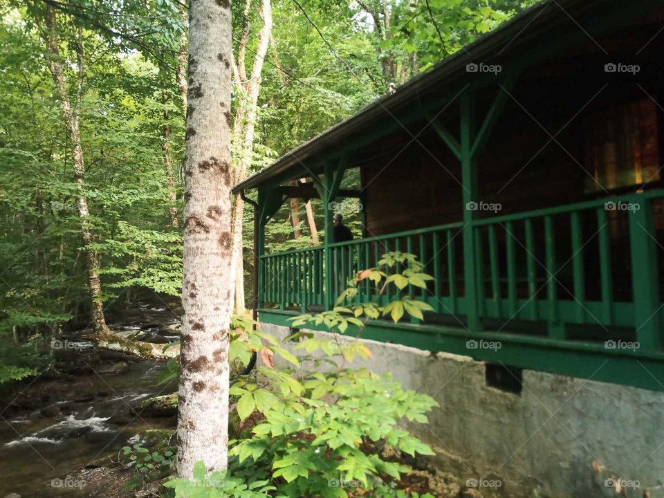 our cabin in the mountains