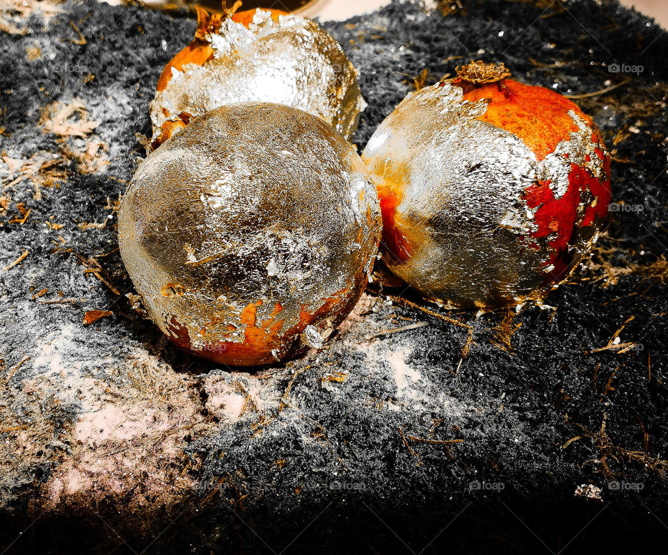 Holiday pomegranate.