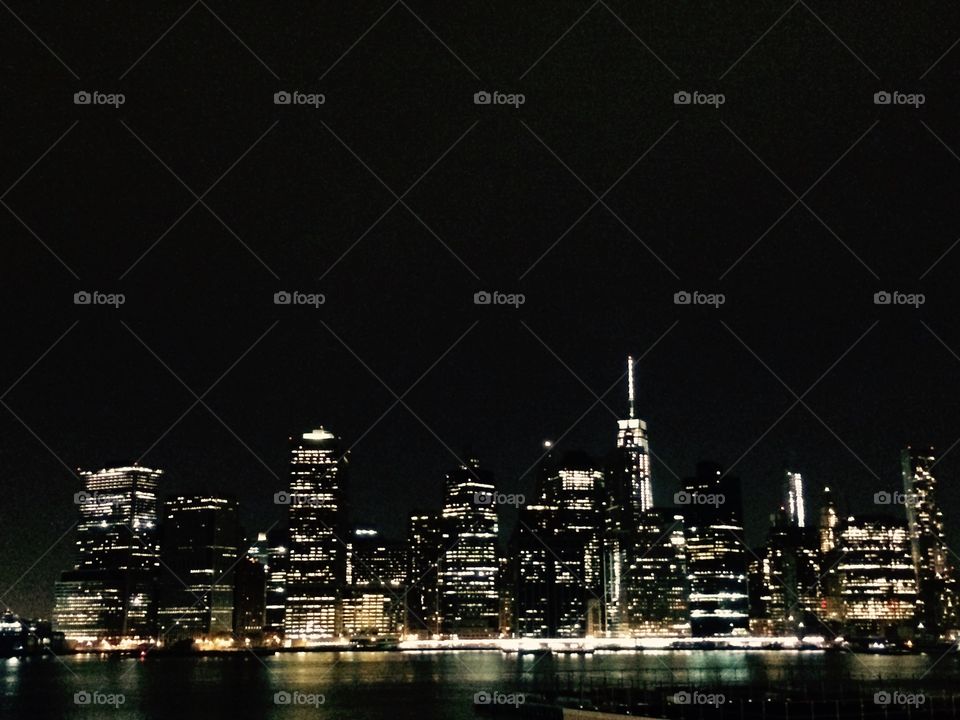 Manhattan from Brooklyn Heights