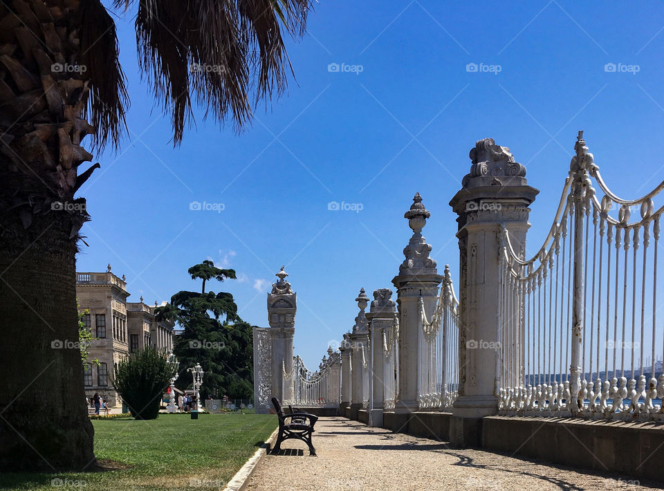 View on Bosphorus from Dolmabahce sight