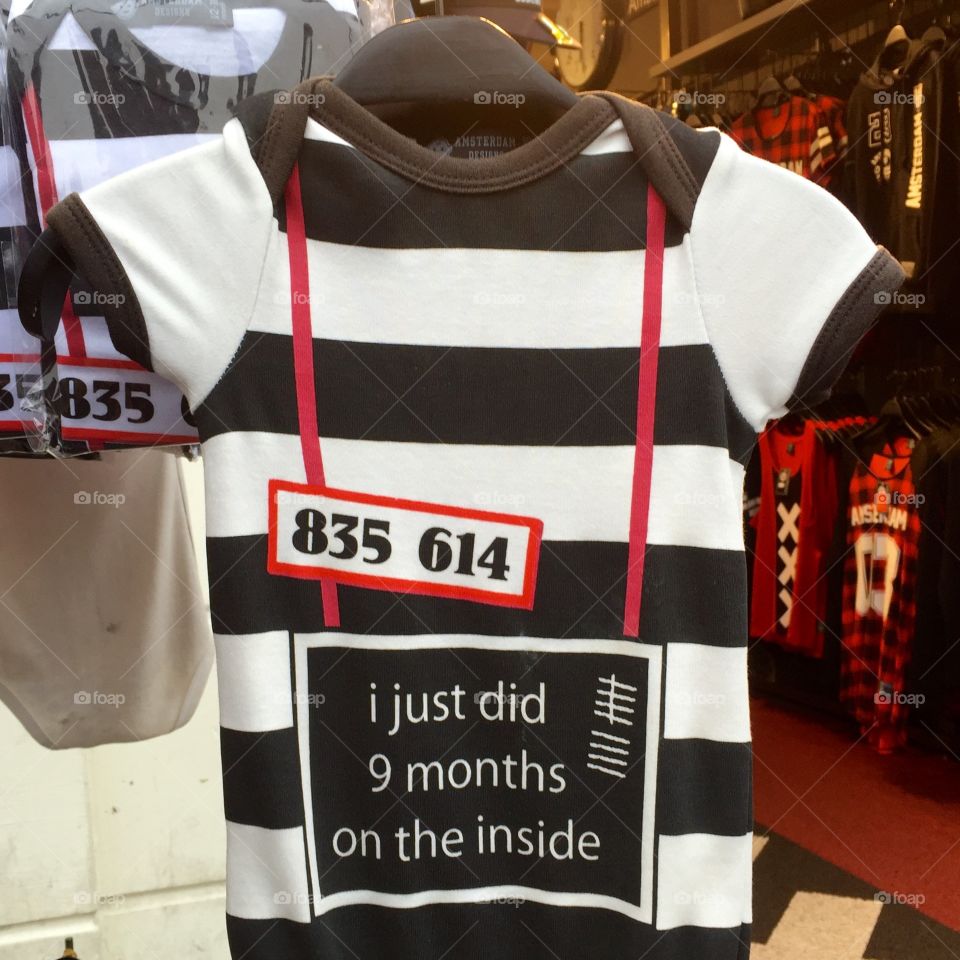 Baby prison outfit