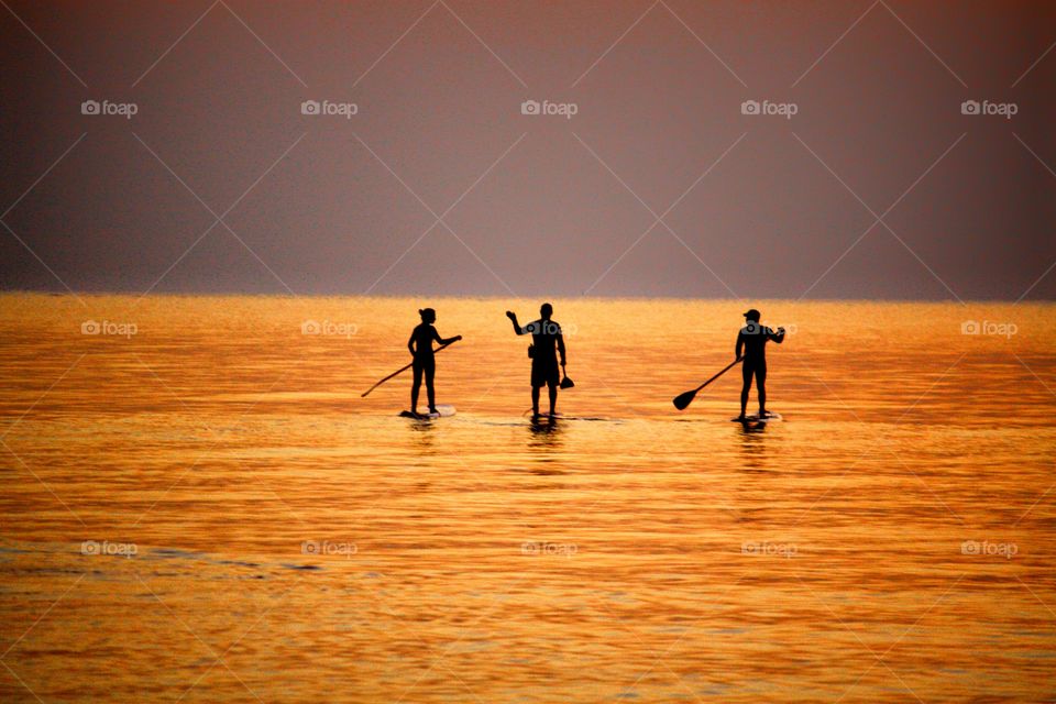 Walking on a sea of gold at sunrise. Everything is so quite and calm. A moment in time reminding us the precious value of peace. 