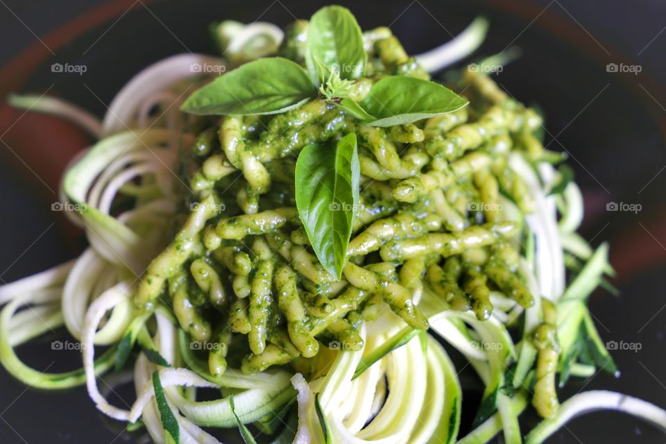 trofie al pesto