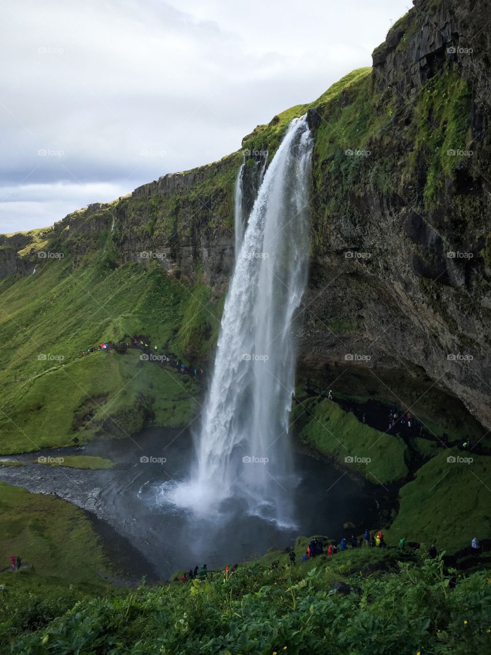 Waterfall in Iceland