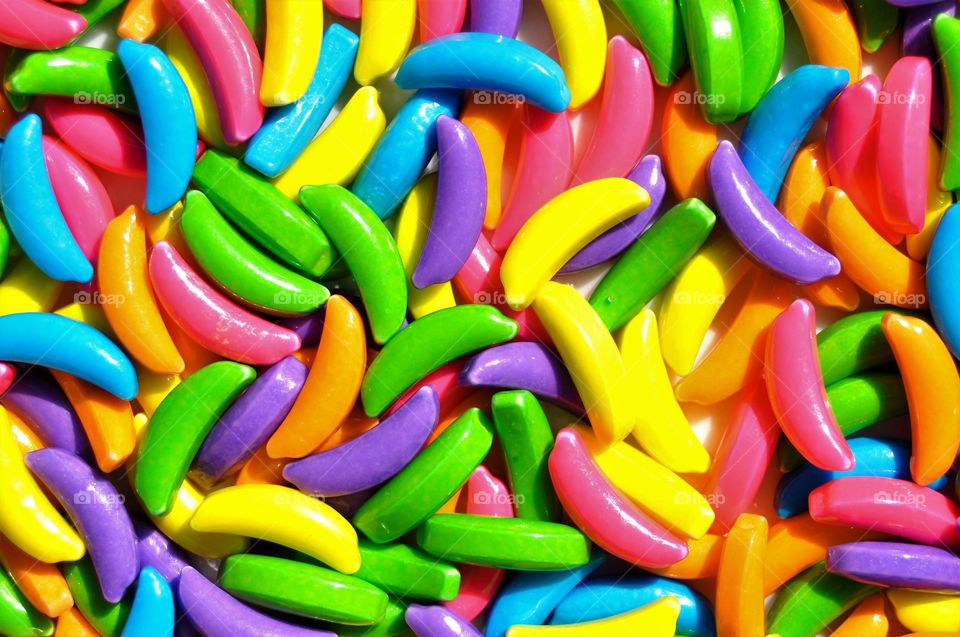 Colorful candy useful as a background pattern.
