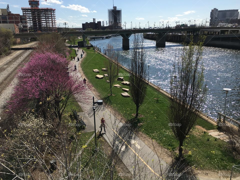 View from the bridge