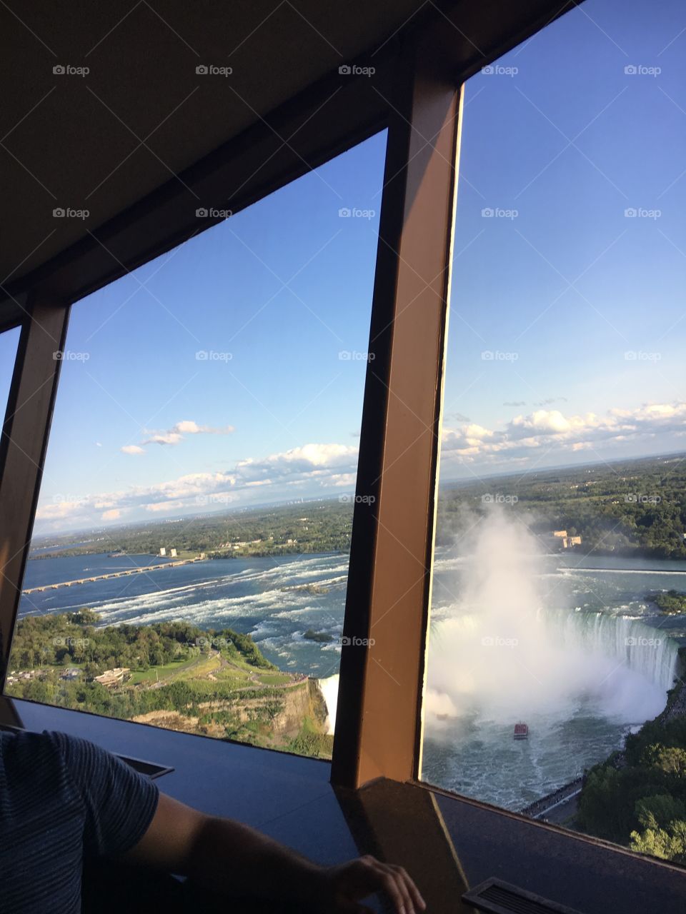 A restaurant with a view