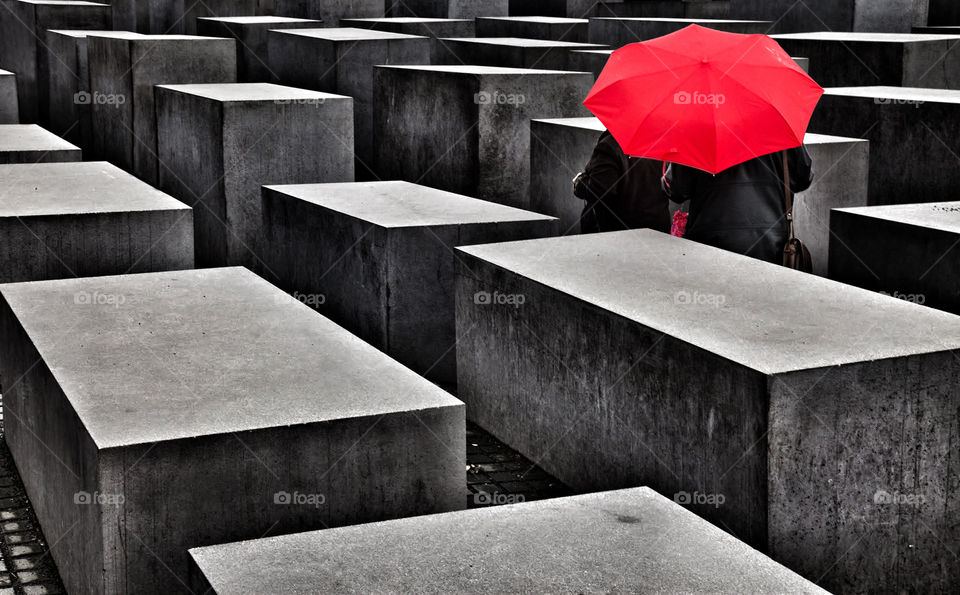 Holocaust memorial in Berlin. 