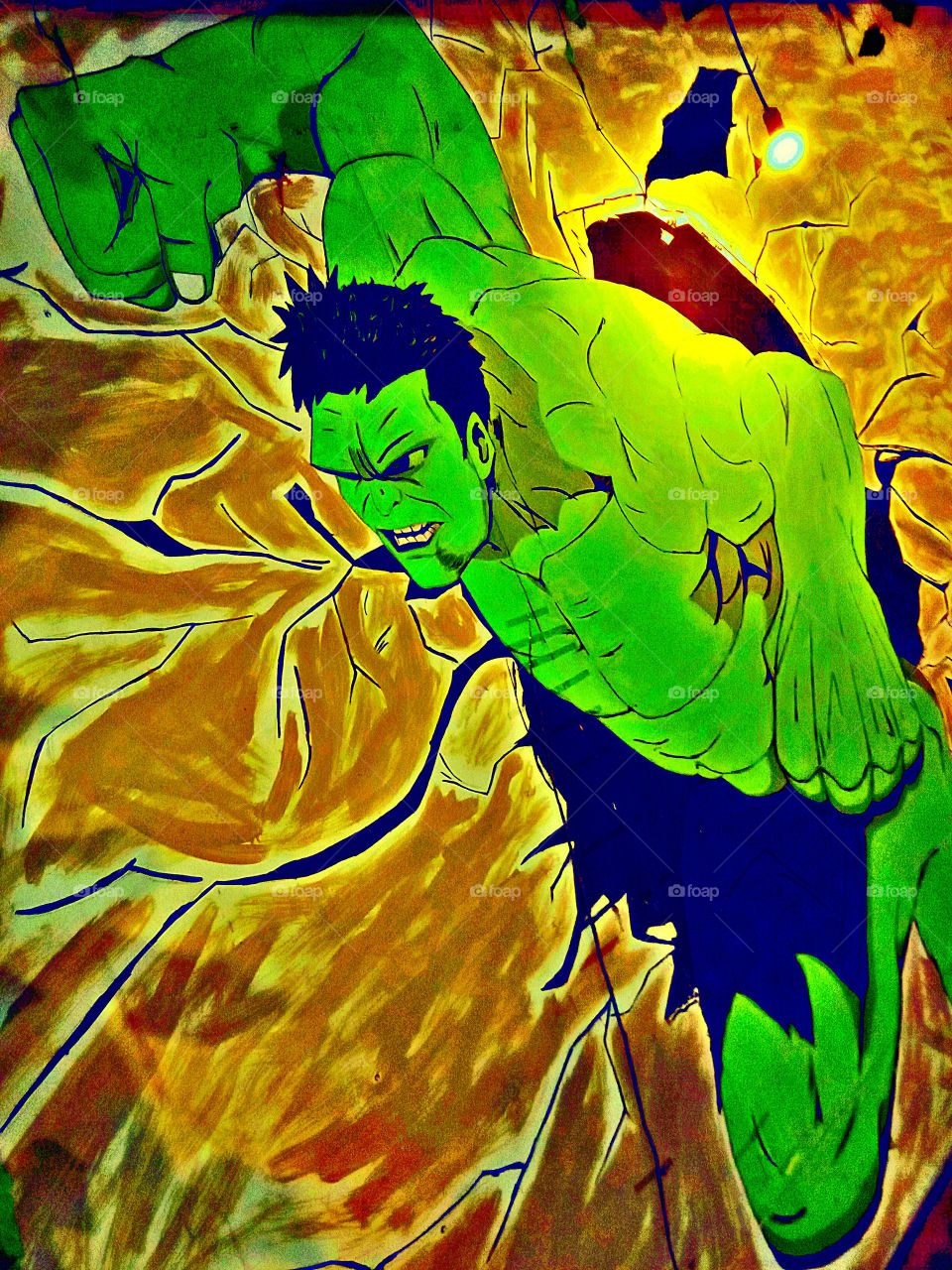 Hulk Painting