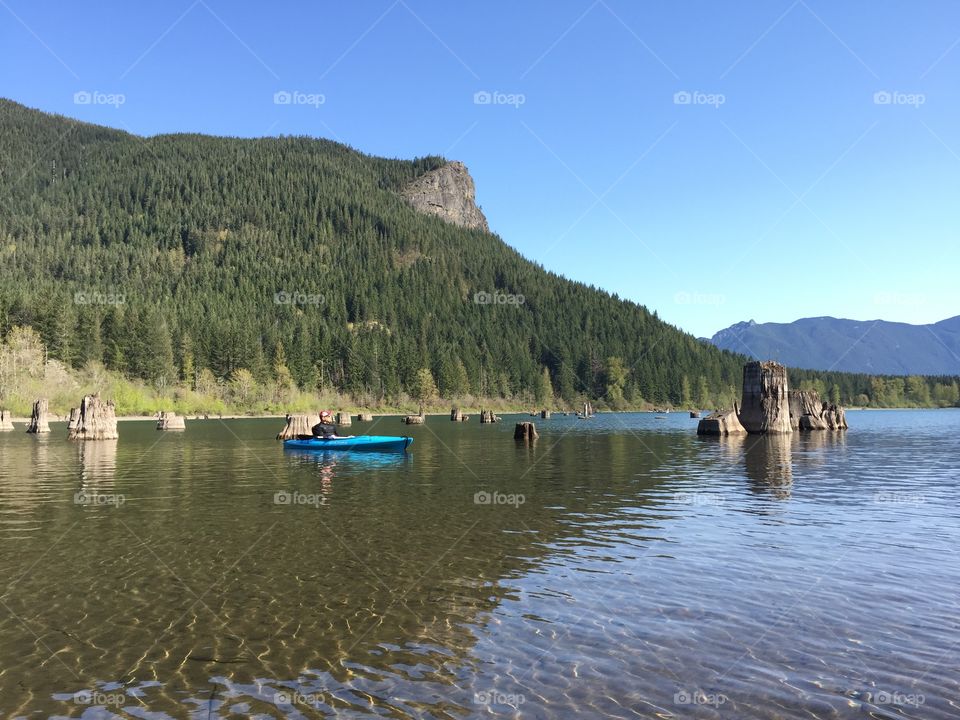 Water, Lake, No Person, Travel, Mountain