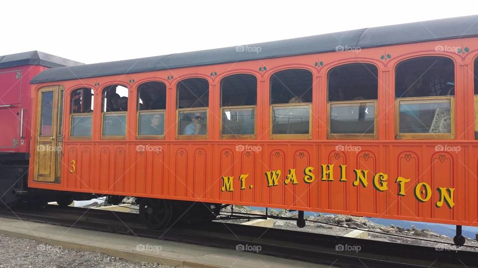 Mt. Washington train
