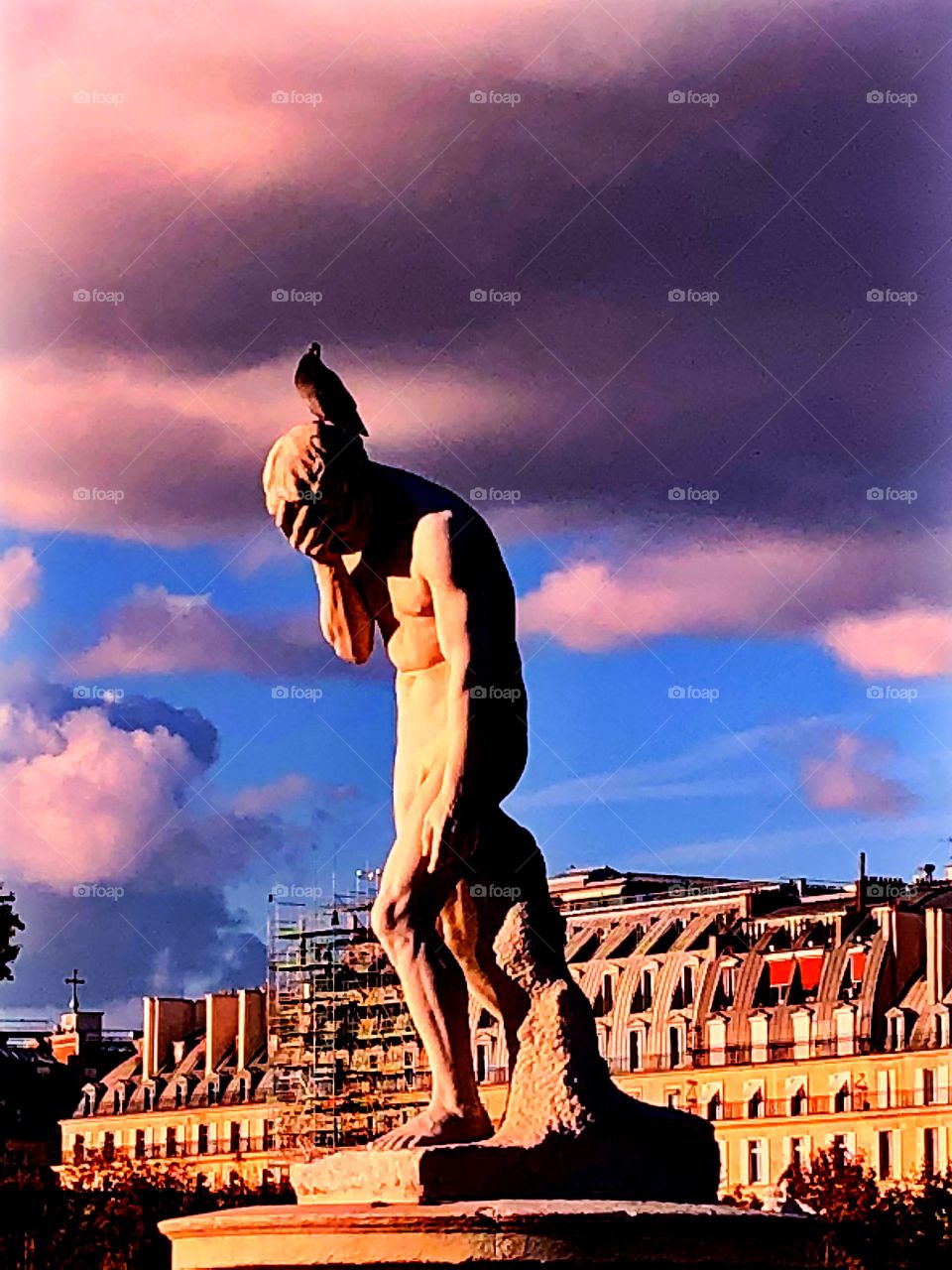 Tuileries park Paris