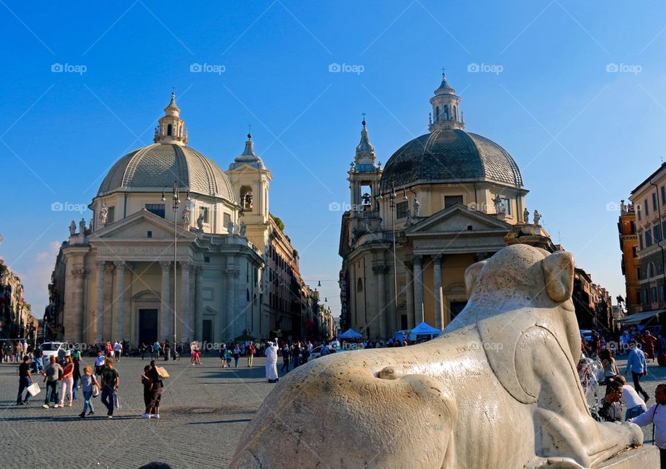 Piazza del popolo 