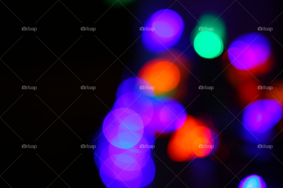 Abstract Christmas Lights