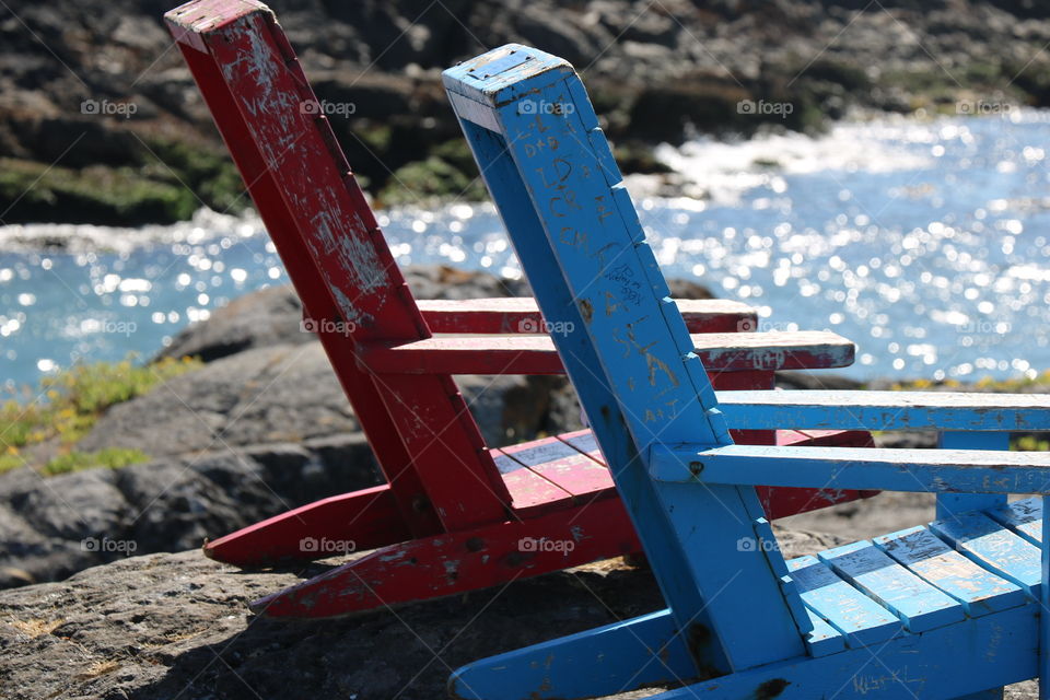 Symmetrical chairs 