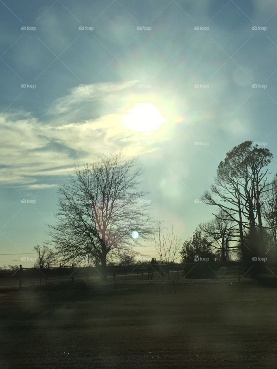 Delta sky on a Friday afternoon 