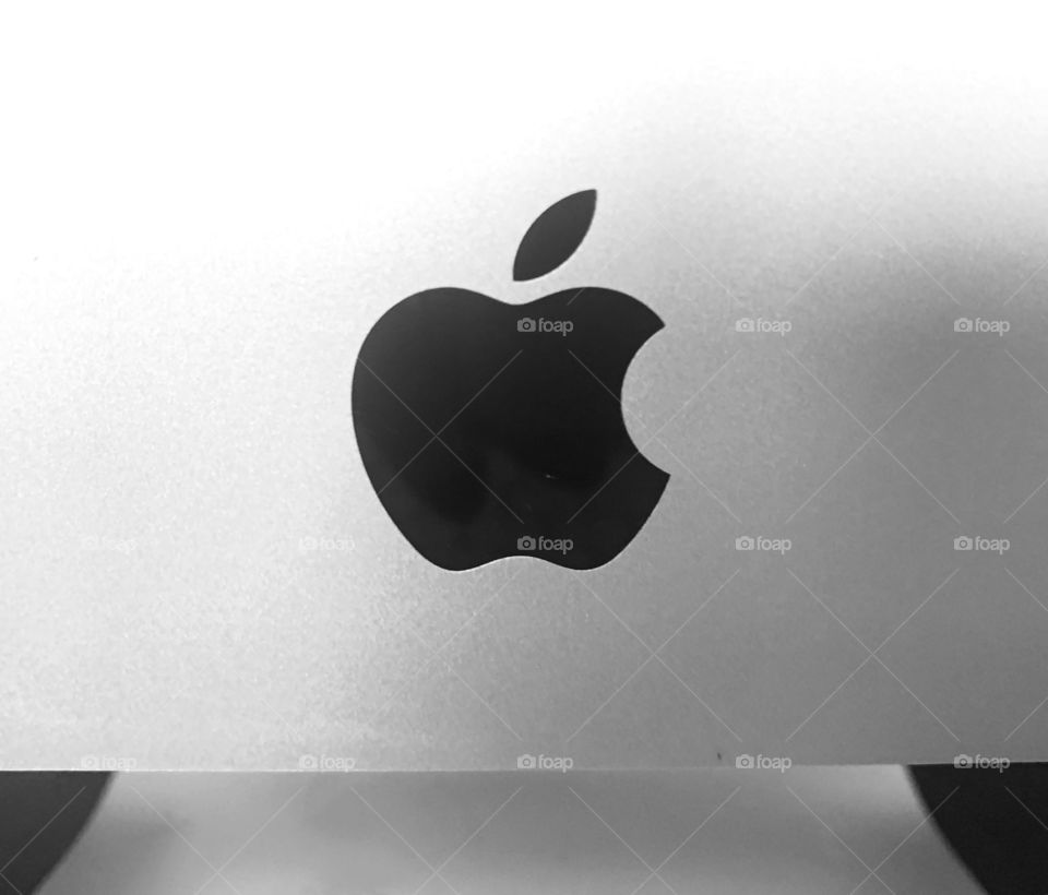 Apple electronics and symbol 