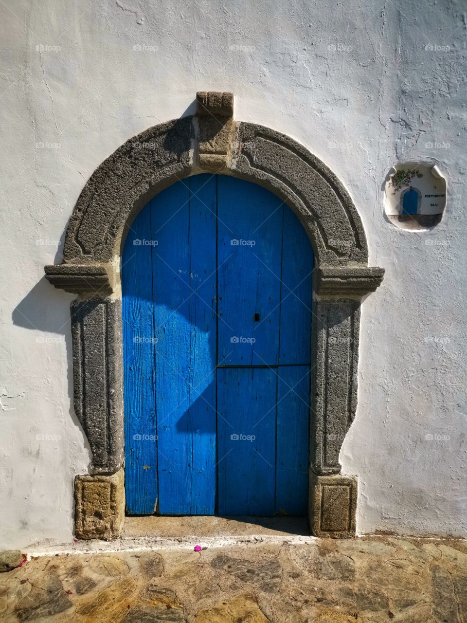 La porta Blu
