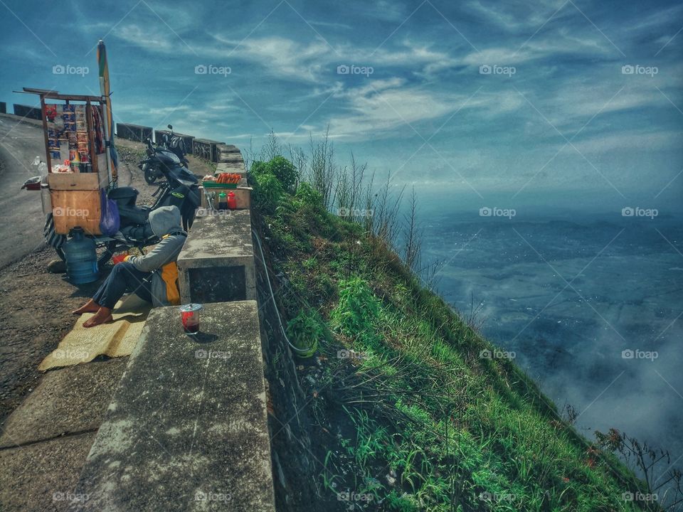 landscape sky people