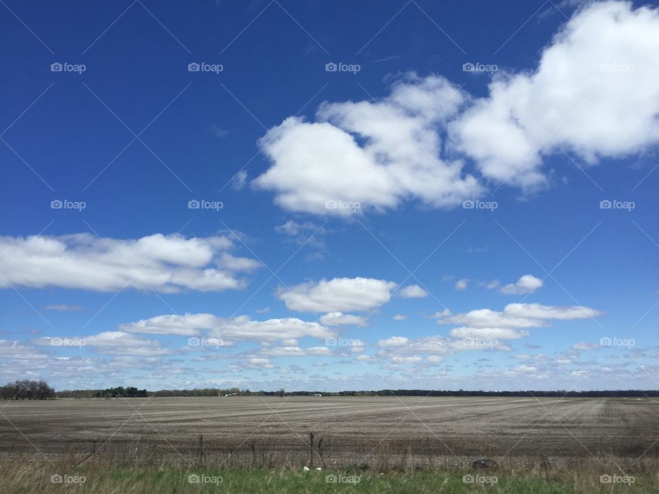 Endless Sky. Taken while driving through large amounts of Indiana farmland