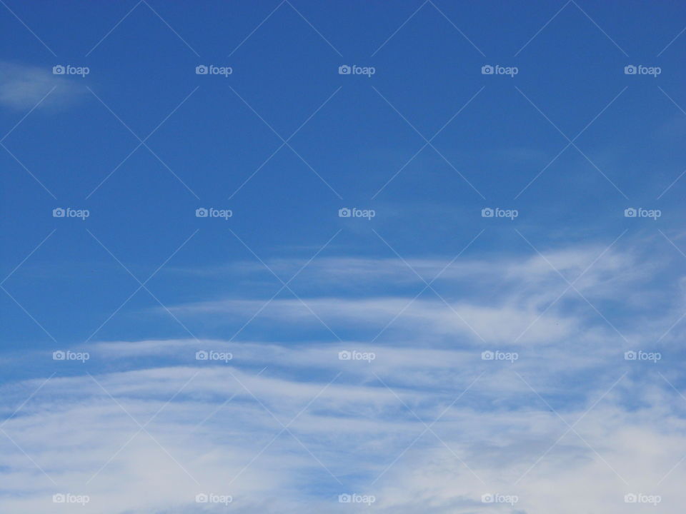 beautiful blue sky background