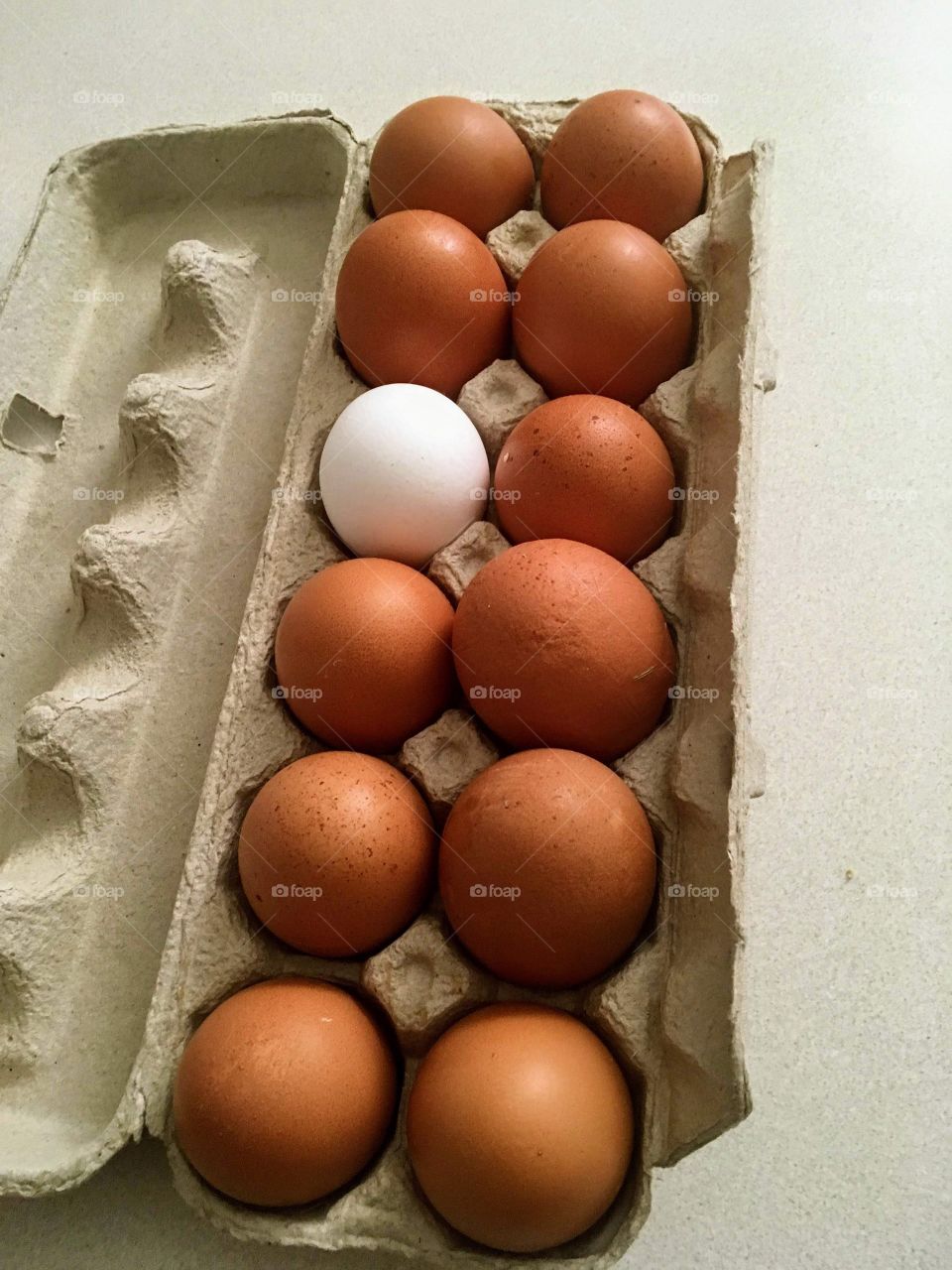 One dozen of eggs.