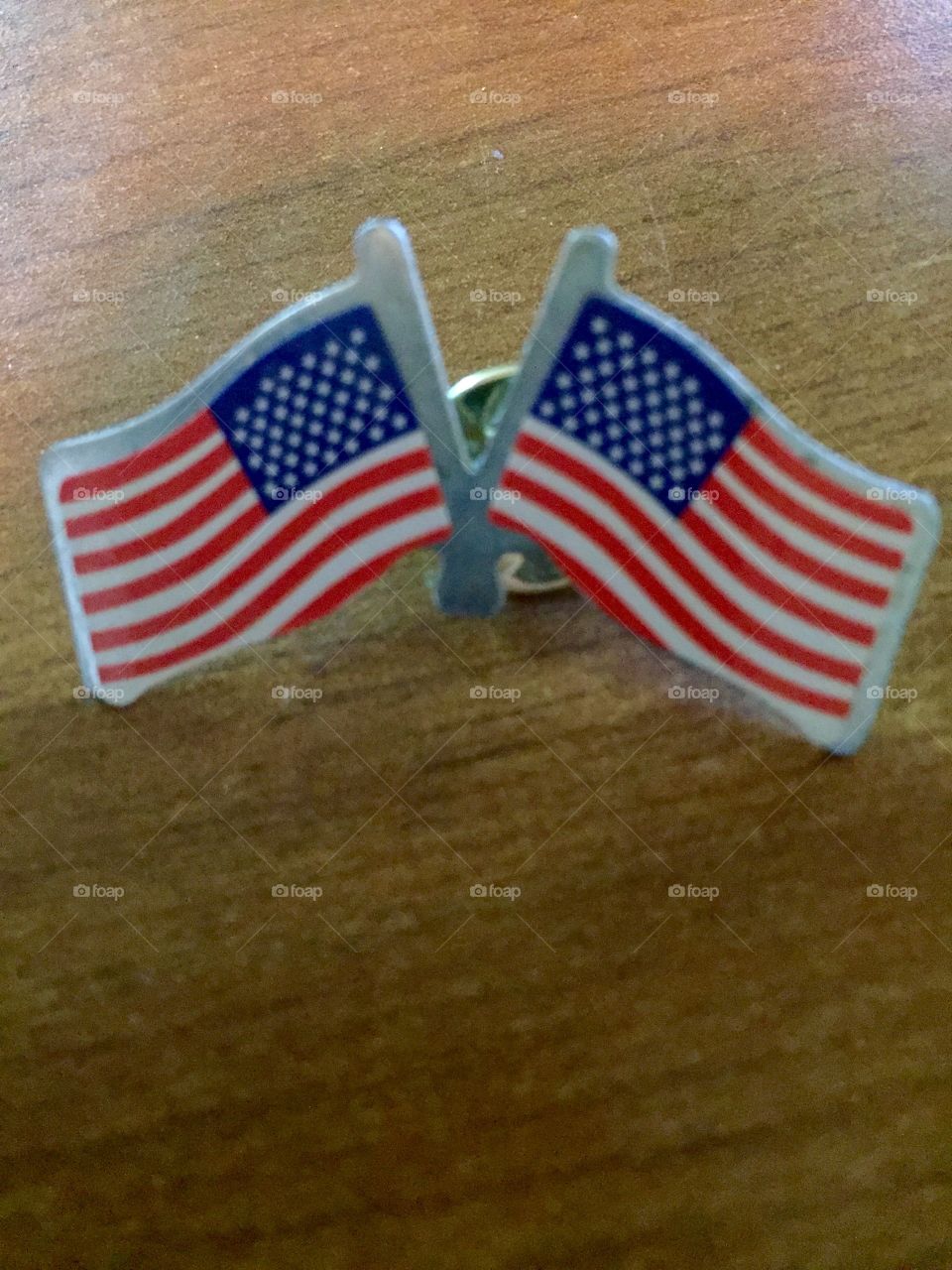 flag pin