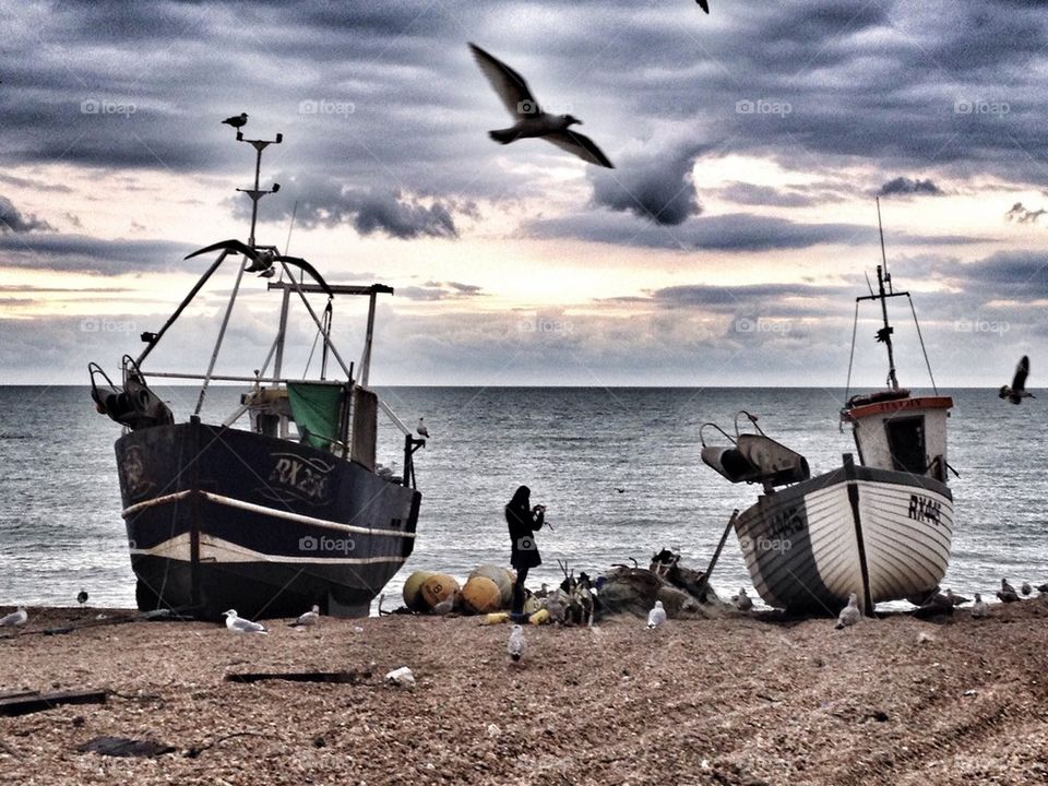 Photography on the beach