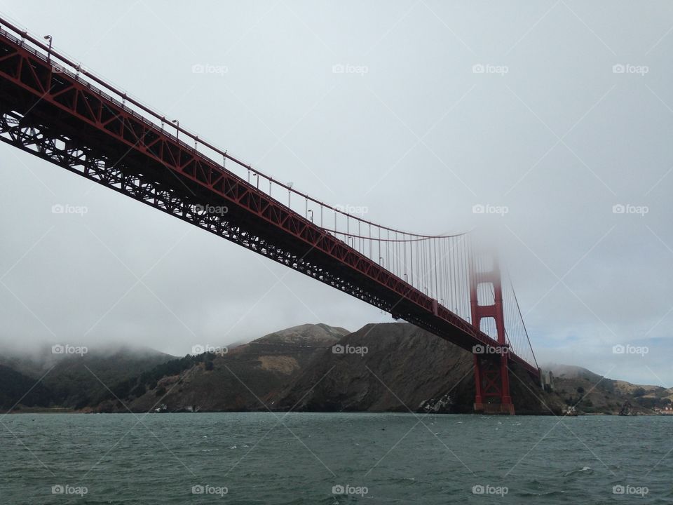 Golden Gate in the Fog 
