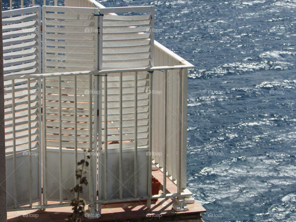 A balcony over the sea - Bonifacio - Corse island
