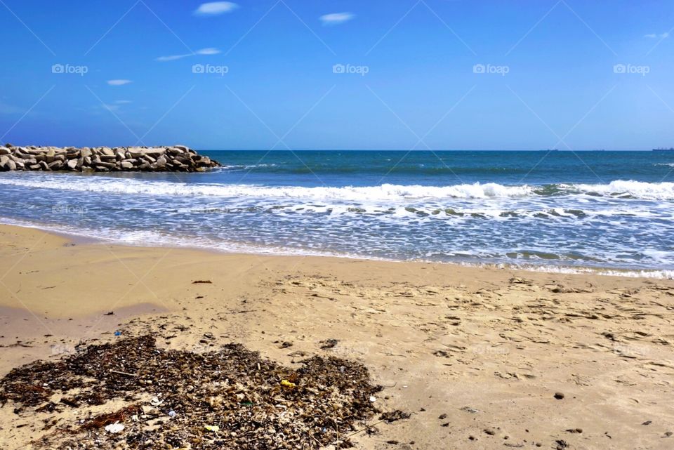 Samara Beach . Landscape of Samara Beach 
