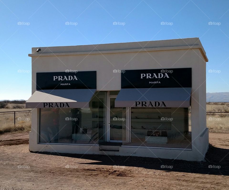 Marfa Prada Art Installation, TX