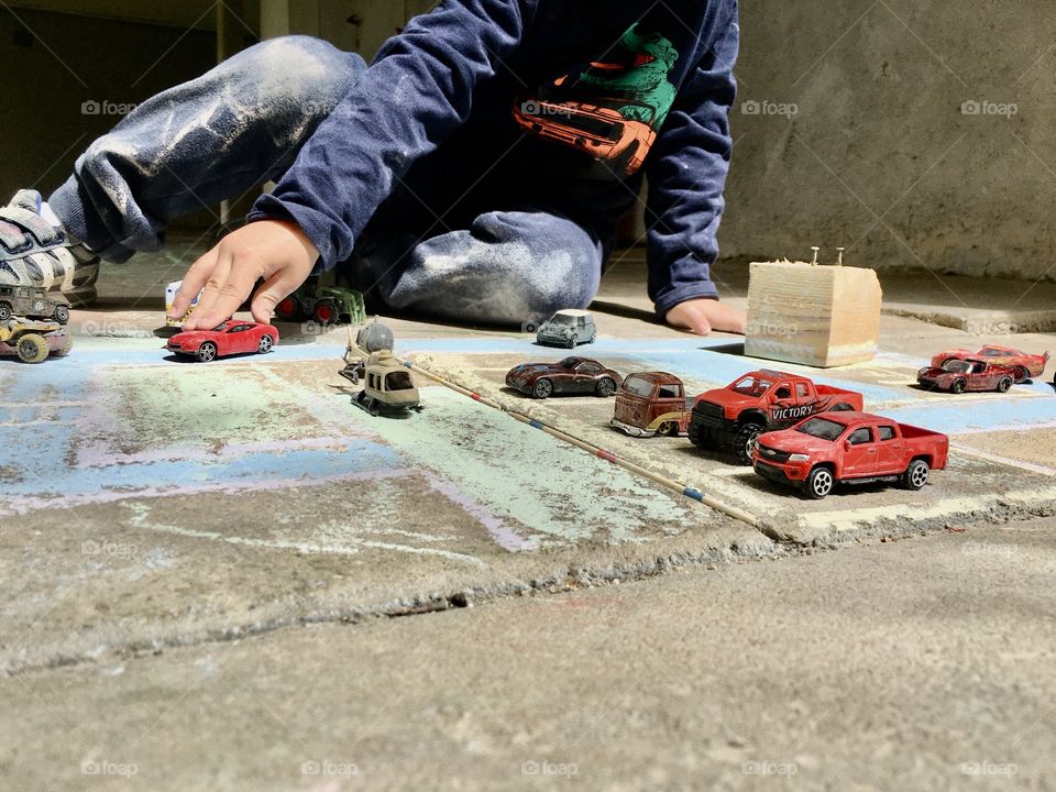 Kids in the City of Chalk