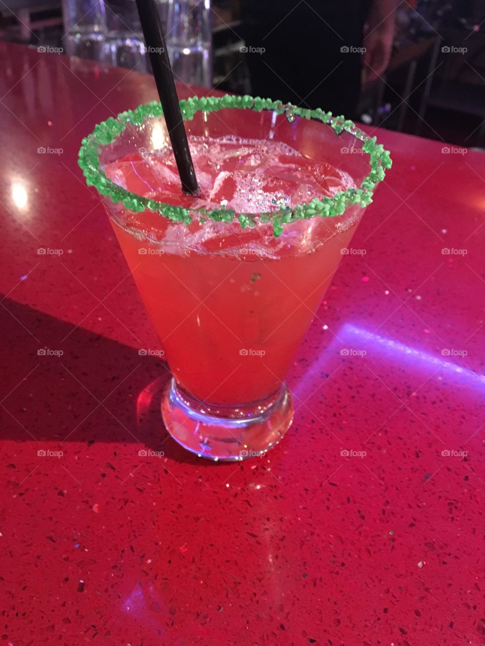 Cocktail in Red
