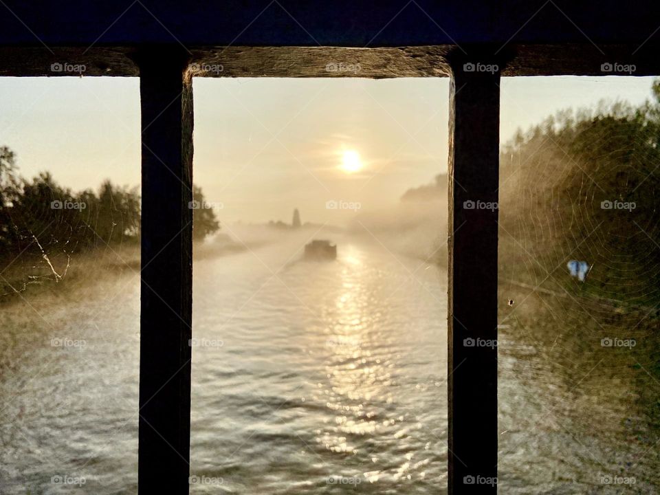 Kanal in middle of Germany 