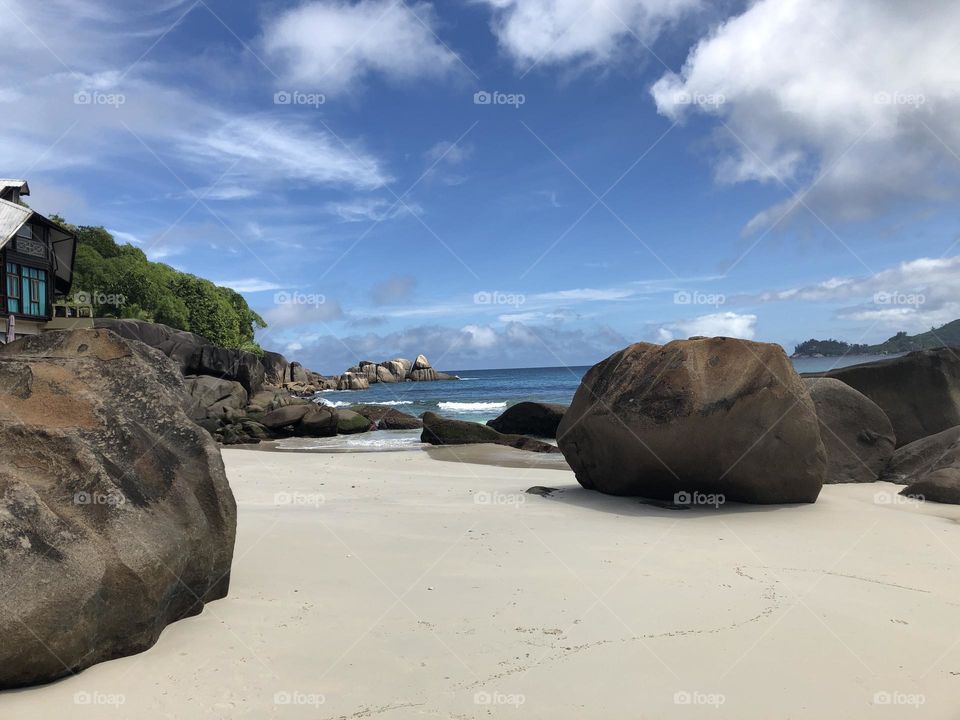 Seychelles Anse Takamaka Beach