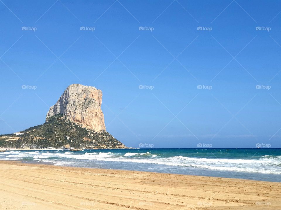 Beach#rock#sea#waves#nature#sand