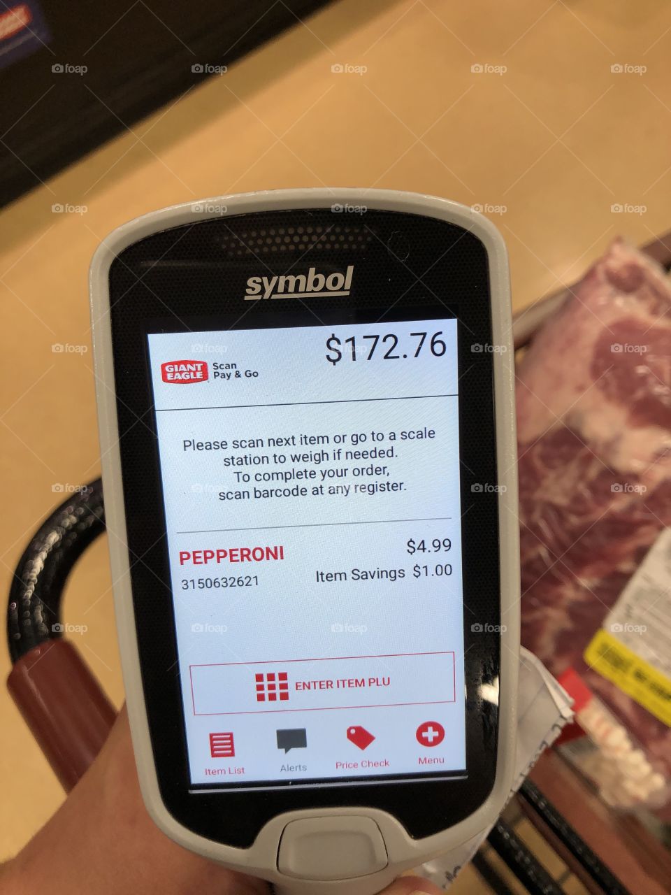 Giant Eagle Scan Gun