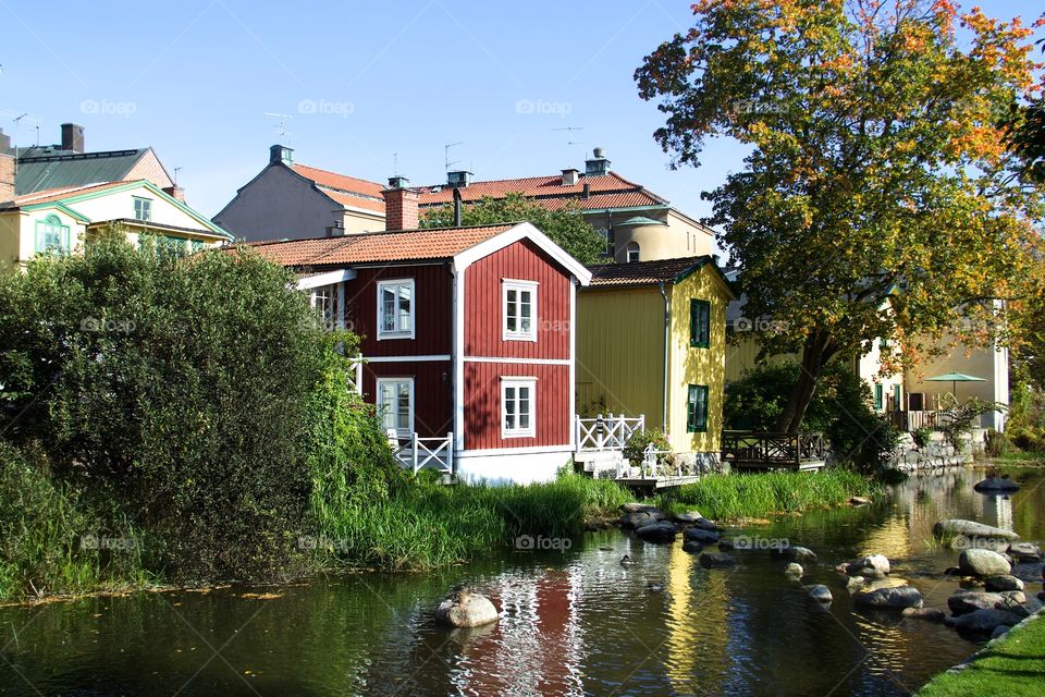 Autumn in Norrtälje, Sweden